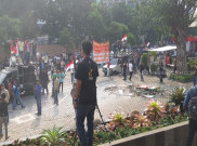  Redam Massa Aksi, Polisi Minta Pegawai KPK Copot Kain Hitam yang Tutupi Logo KPK