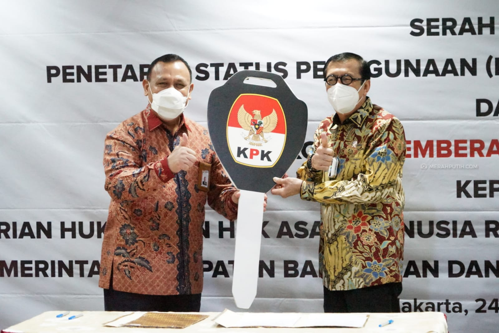 KPK Hibahkan Aset Koruptor Senilai Rp24,27 Miliar ke 4 Institusi