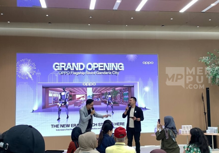 OPPO Jadikan Flagship Store Gandaria City sebagai Ruang Nongkrong Teknologi Berkonsep 'Third Living Space'