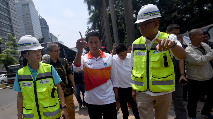 Mimpi Sandiaga Uno Bangun Jakarta sebagai Green City  