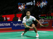 Indonesia Masters 2026: Lolos 16 Besar, Anthony Sinisuka Ginting Kalahkan Tunggal Belgia Julien Carraggi