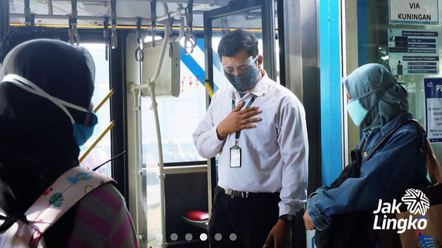 TransJakarta. (Foto: Antara)