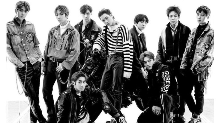 Single 'Tempo' dari EXO Sukses Puncaki Tangga Lagu Situs Musik Terbesar di Korea