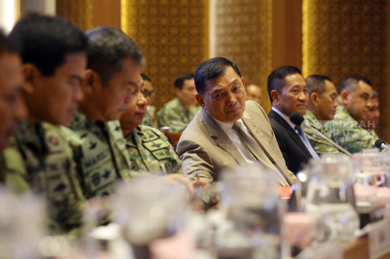Raker Menhan dan Panglima TNI Bahas Perkembangan Dinamika Geopolitik Global 