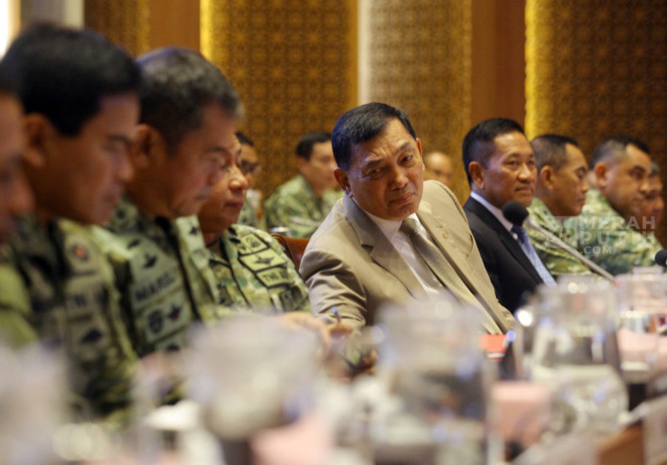Raker Menhan dan Panglima TNI Bahas Perkembangan Dinamika Geopolitik Global 