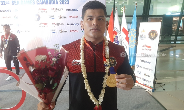 Cerita Heroik Bripda Randa Rian, Pertama Kali Ikut SEA Games Langsung Raih Emas