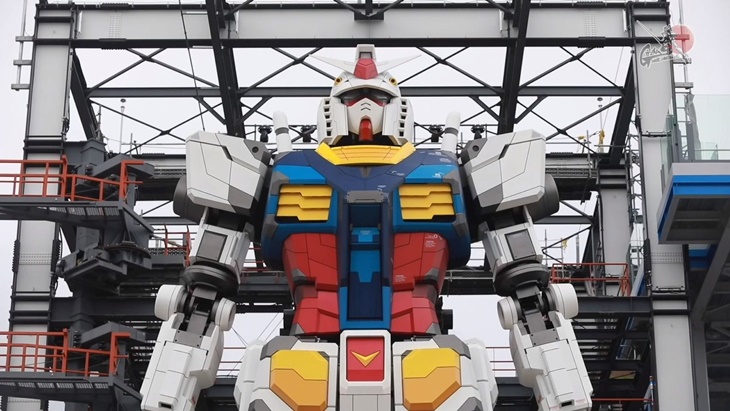 Gundam Real Life di Jepang Ditenagai Energi Angin