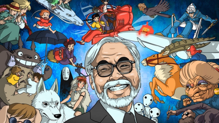 Karya Hayao Miyazaki Dipamerkan di Acamedy Museum of Motion Pictures