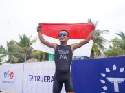 Minggu (15/5) Pagi, Merah Putih Sudah Berkibar Berkat Tim Triathlon dan Duathlon 