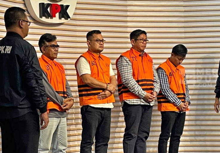 KPK Bongkar Aliran Fee Rp 7 Miliar di Proyek PUPR OKU, 4 Tersangka Baru Ditahan