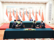 Prabowo dan Xi Jinping Saksikan Penandatanganan Sejumlah MoU Kerja Sama Indonesia-China