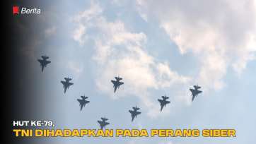 HUT ke 79, TNI Dihadapkan Pada Perang Siber