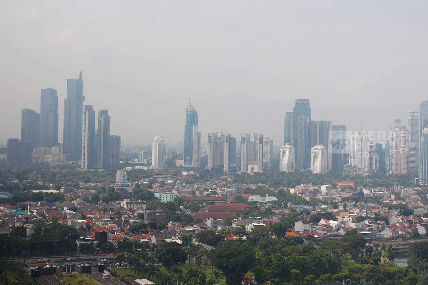 Kualitas Udara Jakarta Tidak Sehat Untuk Kelompok Sensitif