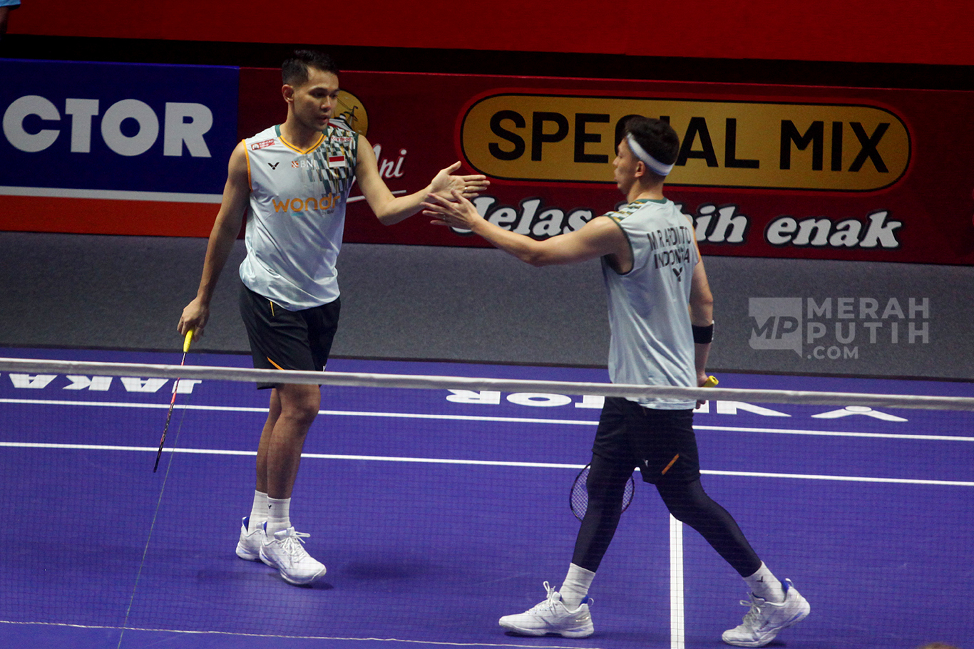 Indonesia Open 2025: Ganda Putra Indonesia Fajar/Rian Melangkah Ke Babak 16 Besar