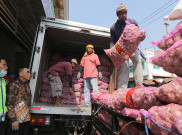 Harga Bawang di Bandarlampung Masih Tinggi