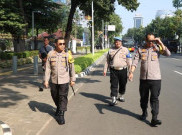 Ada Demo Sopir JakLingko, Jalanan Depan Balai Kota DKI Ditutup