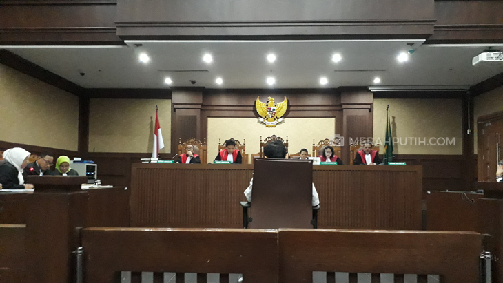 Suasana pengadilan Tipikor Jakarta