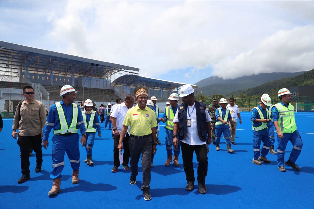 Menpora Instruksikan Kapolda dan Pangdam Pantau Pembangunan Venue PON 2020