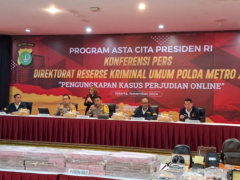 Polda Metro Ungkap Peran Puluhan Pegawai Komdigi yang Tersangkut Kasus Akses Judi Online