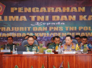 Kunjungan ke Papua, Kapolri-Panglima TNI Komitmen Bersama-sama Kawal Pemilu 2024