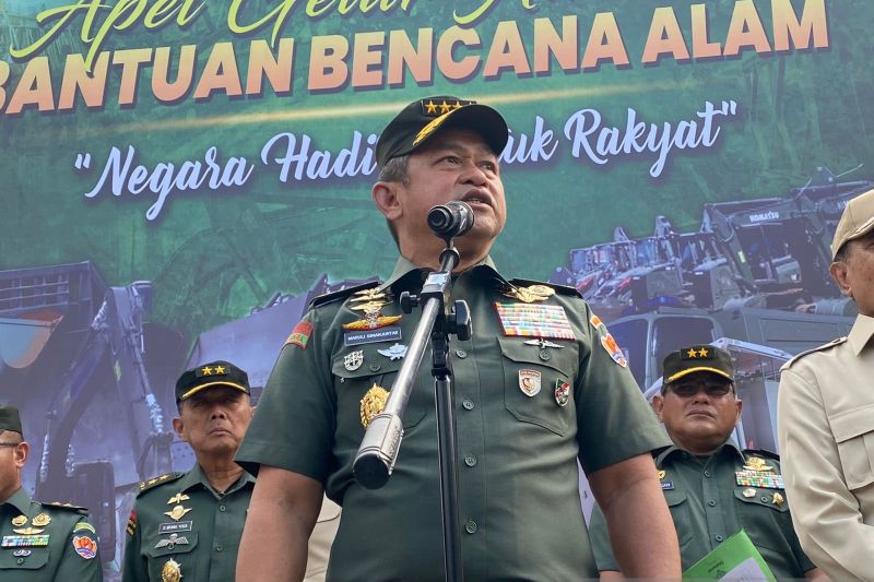 KSAD Jelaskan Sumur Rp 150 Juta di Lokasi Bencana Dalamnya 100-200 Meter untuk 1 Desa