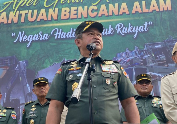 KSAD Jelaskan Sumur Rp 150 Juta di Lokasi Bencana Dalamnya 100-200 Meter untuk 1 Desa