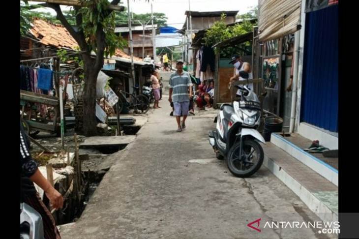 Kondisi RW 08/02 Kelurahan Rawa Buaya, Cengkareng yang telah surut dari banjir di Jakarta, Selasa (28/4/2020). (ANTARA/HO-Kelueahan Rawa Buaya)