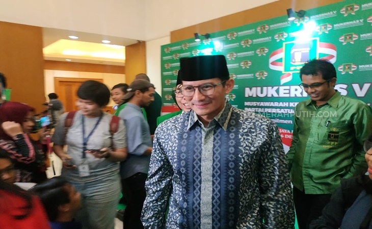  Kental Aroma Politik, Sandiaga Uno Tolak Tawaran Jadi Bos BUMN
