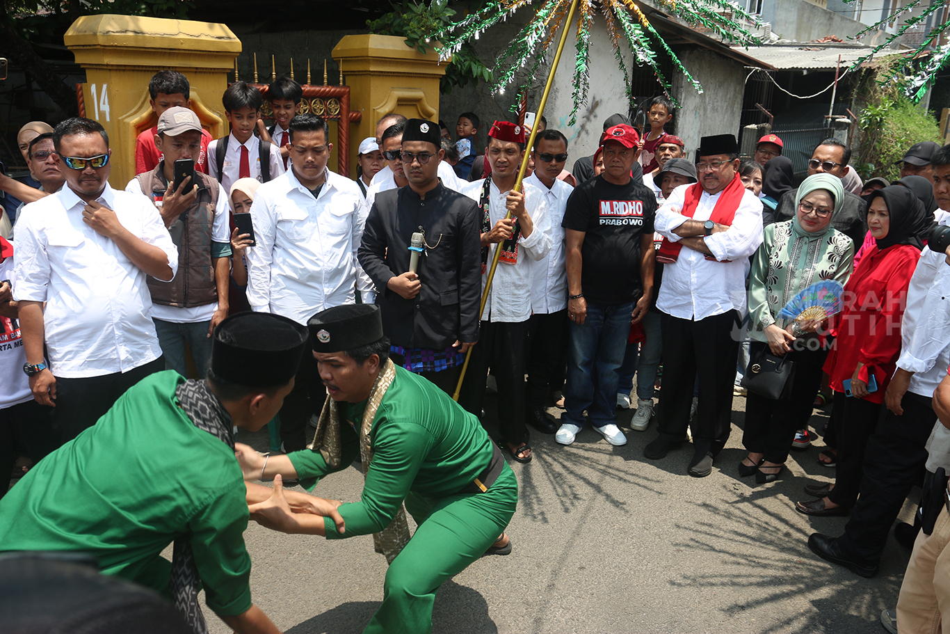 Kampanye Cawagub No Urut 3 Bang Doel Sambangi Warga Lenteng Agung 
