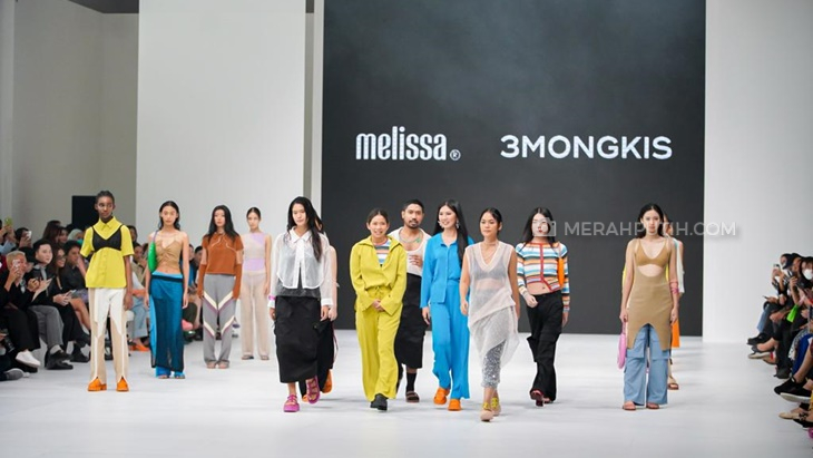 3Mongkis x Melissa Hadirkan Busana Youthful dan Sustainable di JFW 2023