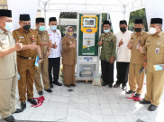 Gandeng Baznas, Pemkab Jombang Hadirkan ATM Beras untuk Fakir Miskin