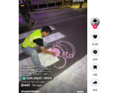 Warga Bikin Zebra Cross Dengan Karakter Permainan Pac Man, Ini Kata Pemprov DKI