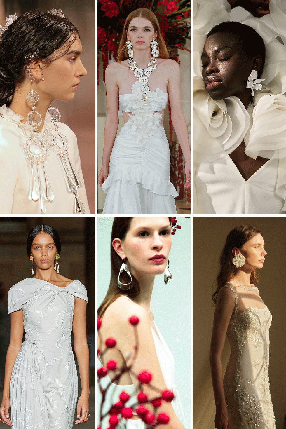 Anting-anting mampu membuatmu terlihat lebih elegan. (Foto Harper's Bazaar)