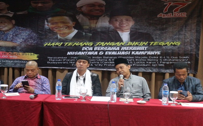 Romo Benny dalam diskusi publik di Jakarta