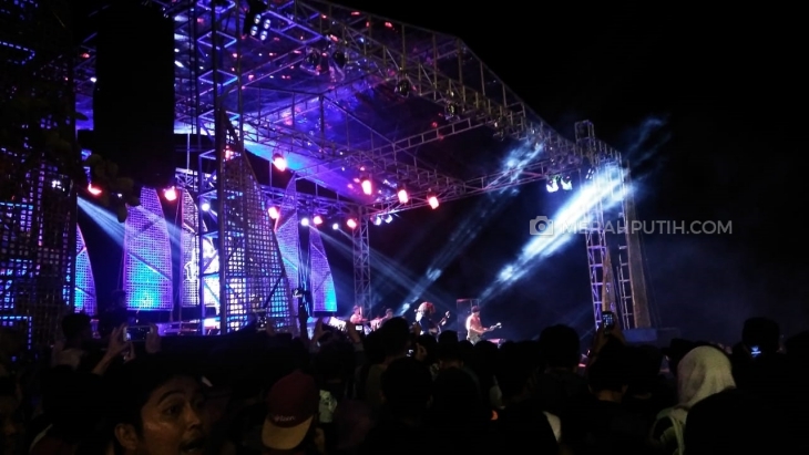 Mandiri Sengggi Sunset Jazz membuktikan Lombok telah bangkit (MP/Muchammad Yani)