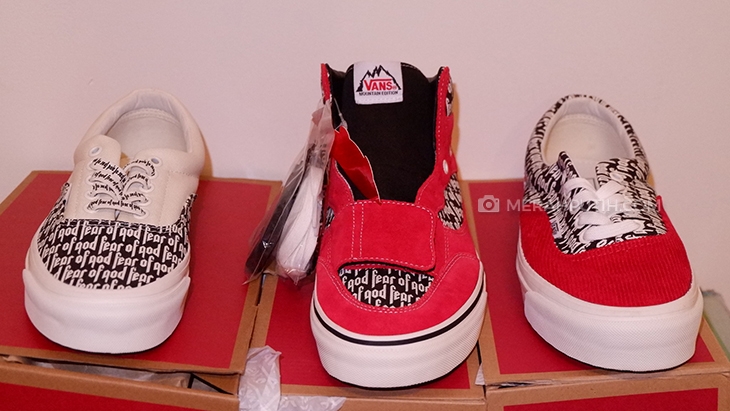 Raffle Vans x F.O.G-Fear Of God Berlangsung Ketat