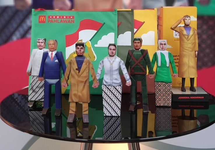 Rayakan Hari Pahlawan, Ada Keunikan pada Gerai Makanan ini