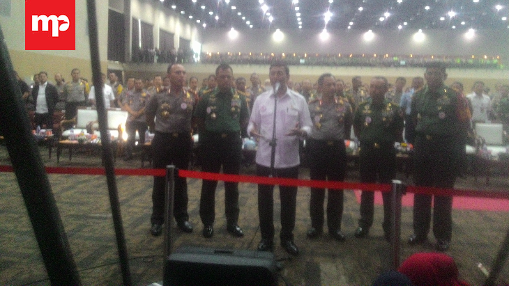 Wiranto Harapkan TNI dan Polri Jaga Keamanan dan Kenyamanan Pilgub DKI Jakarta