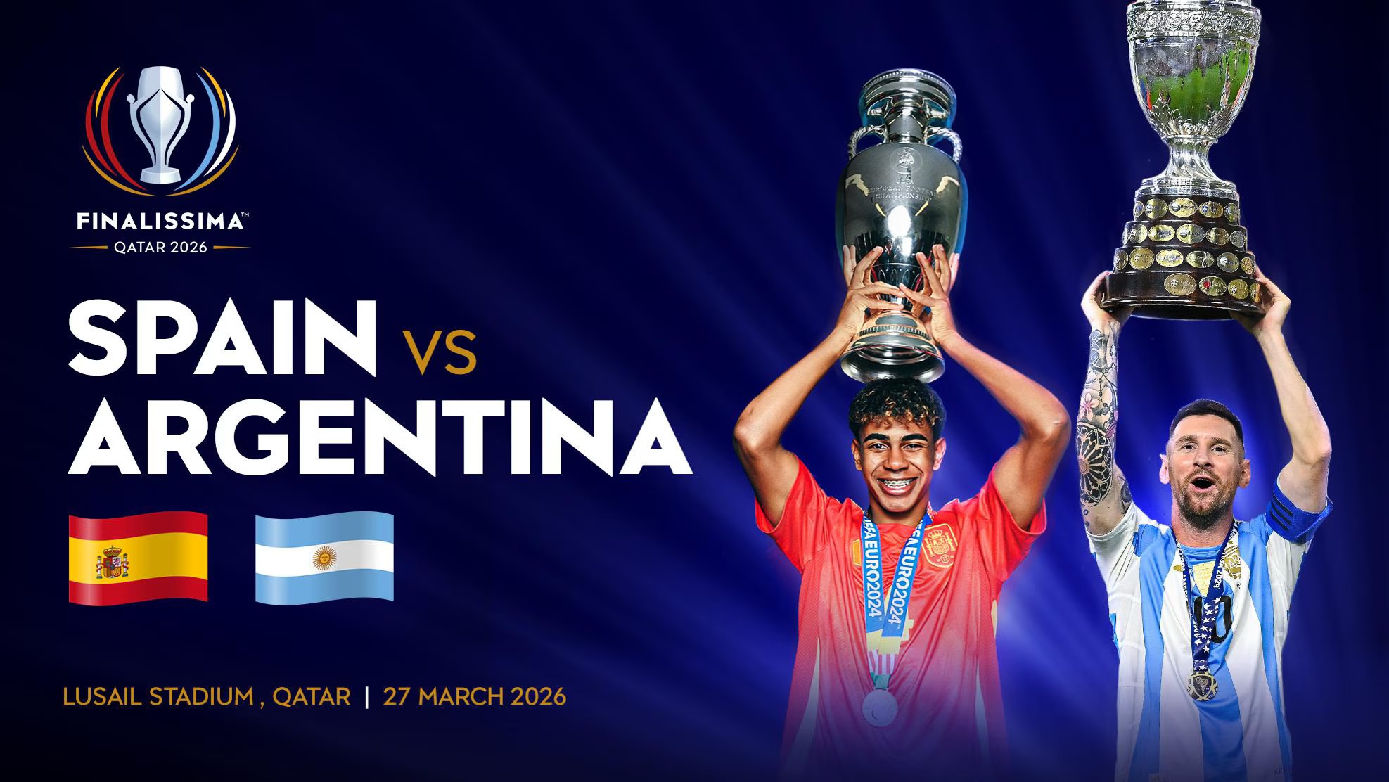 Imbas Konflik Timur Tengah, Laga Finalissima Argentina vs Spanyol di Qatar Terancam Batal