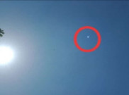  Viral Benda Warna Putih Mendekati Matahari di Langit Soloraya, Apakah Itu?