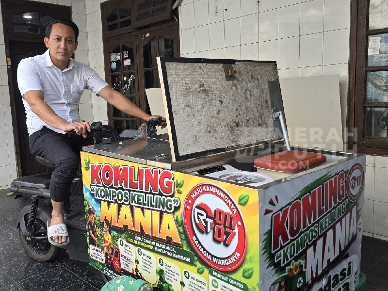 HUT Ke-80 Bhayangkara, Perwira Polri Iptu Imam Basori Bangga Jadi Ketua RT yang Olah Sampah Jadi Duit