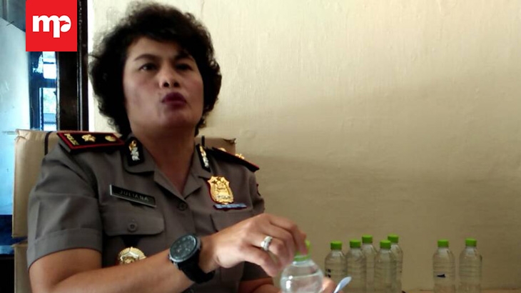Polsek Jebres Amankan Ratusan Botol Miras Siap Edar