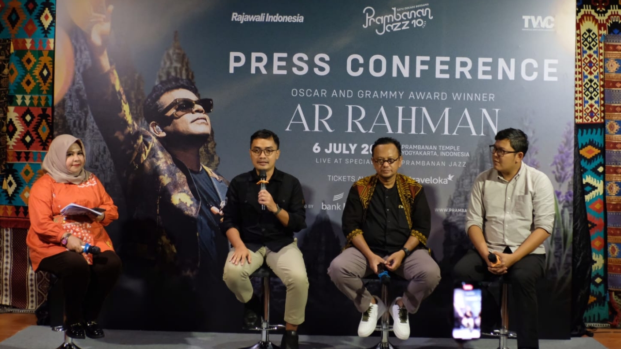 A.R Rahman Jadi Penampil Spesial di Hari Kedua 'Prambanan Jazz Festival 2024'