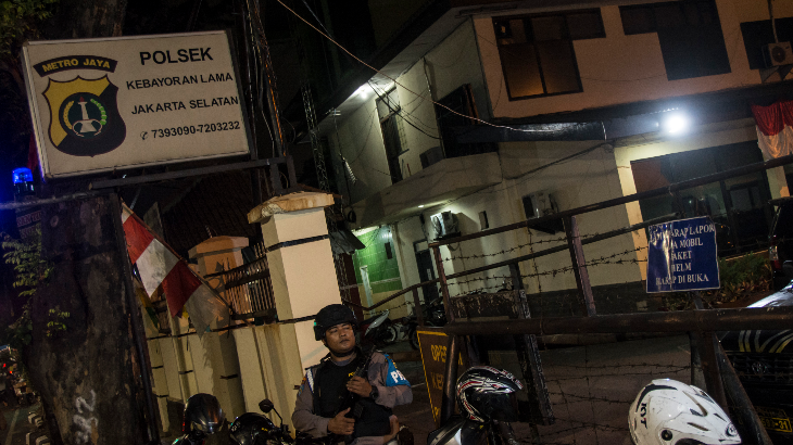 Polisi Periksa Rekaman CCTV Dekat Mapolsek Kebayoran Lama