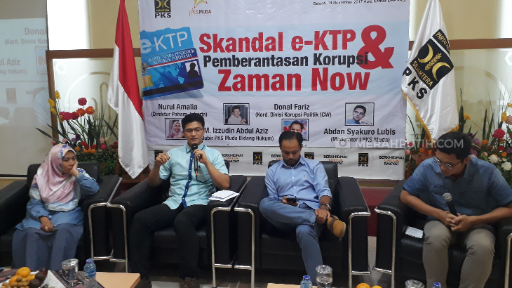 PKS Muda : Kasus Korupsi e-KTP Pembuktian KPK Independen