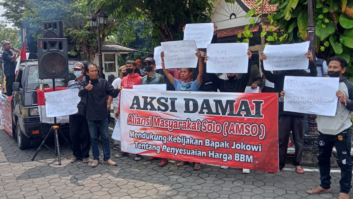 Aliansi Masyarakat Solo Dukung Penaikan Harga BBM