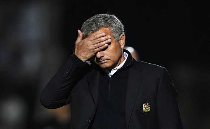 Pelatih Manchester United Jose Mourinho