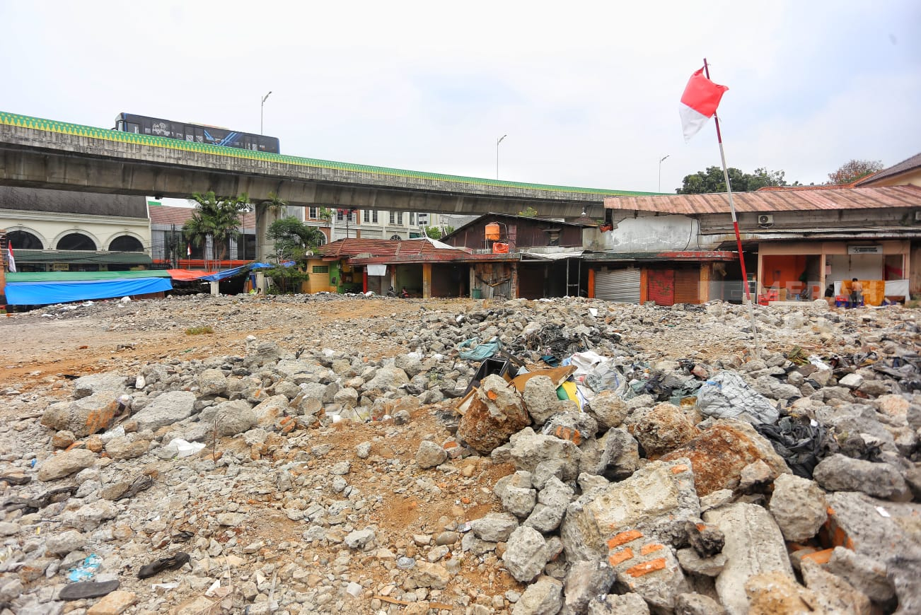 Wacana Lahan Eks Pasar Taman Puring Disulap Jadi RTH Setara yang Ramah Disabilitas 