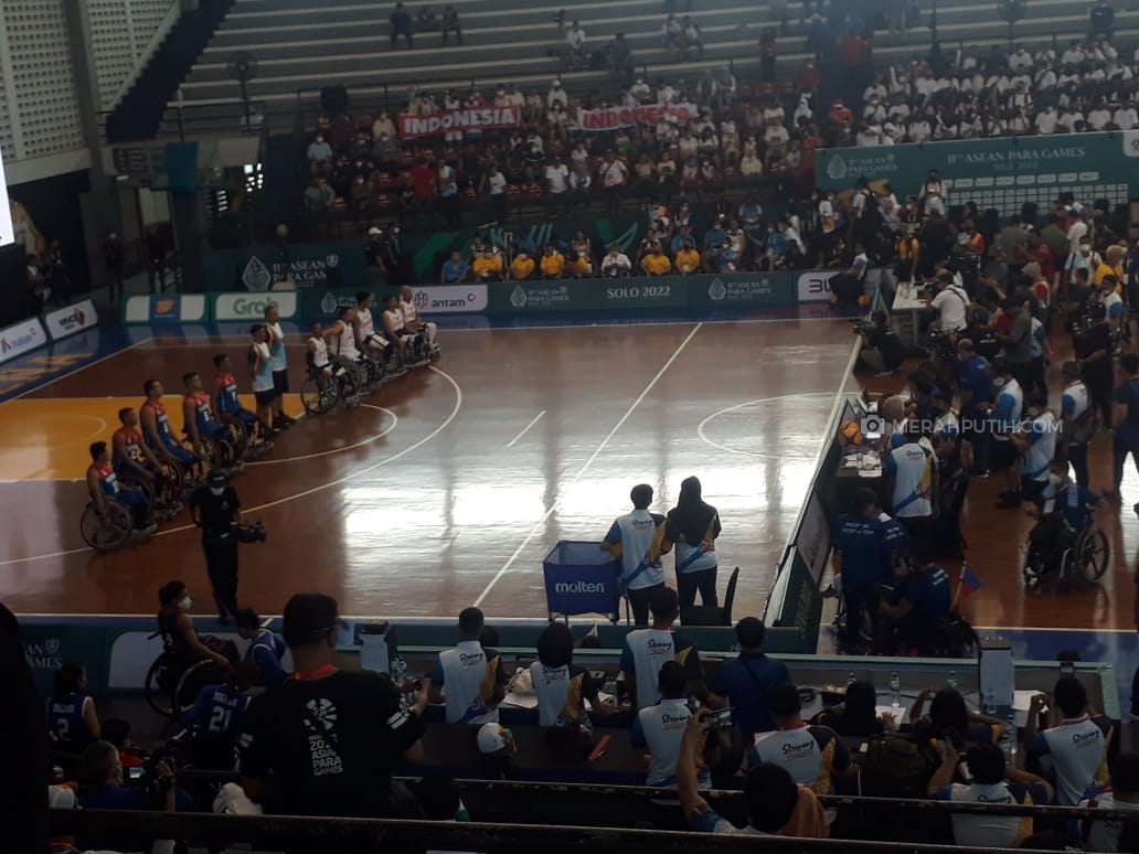 Timnas Basket Indonesia Kursi Roda Putra Kalah dari Filipina