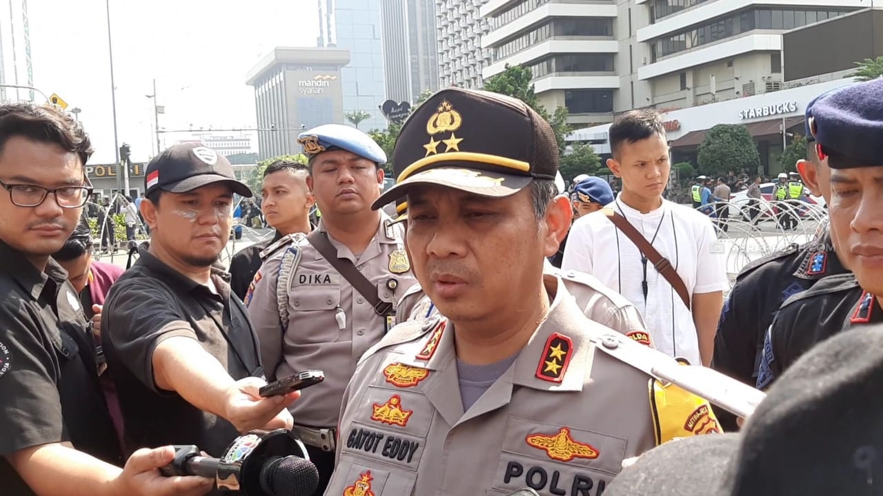 Polisi Masih Berjaga di Bawaslu Antisipasi Aksi Susulan
